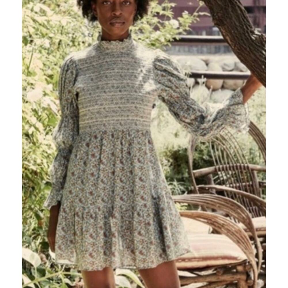 DÔEN | DOEN | Callie Dress / Cream Tisbury Paisley | Sz S